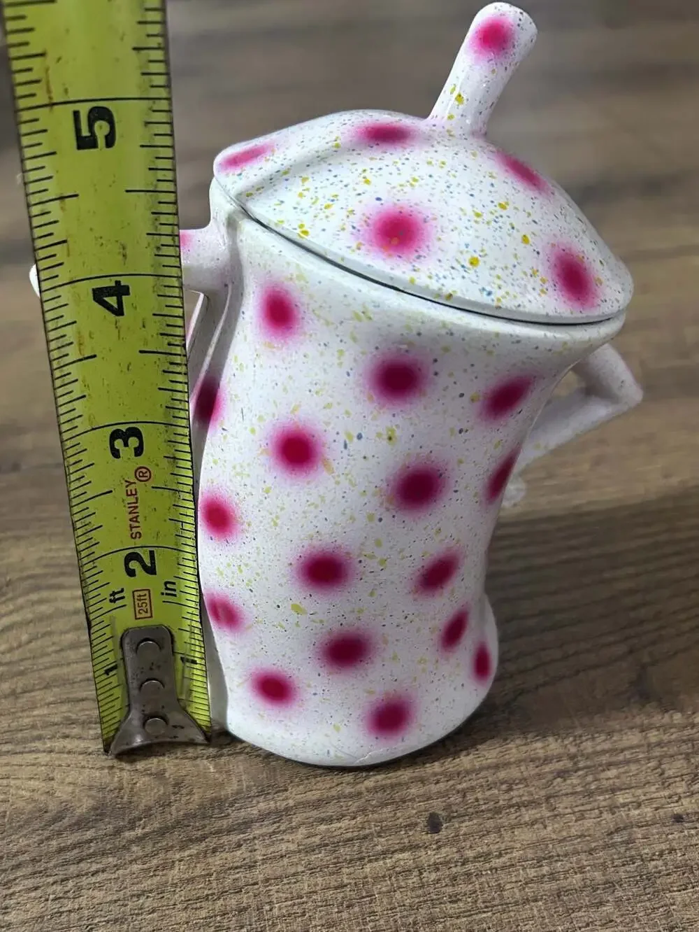 Funny Resin Canister Attitude Sassy Storage Jar & Lid.